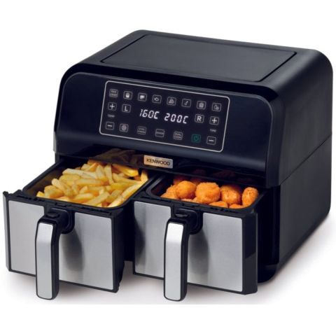 Kenwood Digital Twin Air Fryer 4 L + 4 L