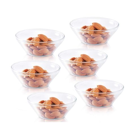 Borosil Venus Glass Katori Set of 6 – 170 ml 