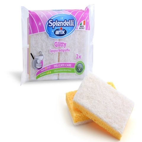 Arix Cellulose Sponge Anti-Scratch 2 Pcs