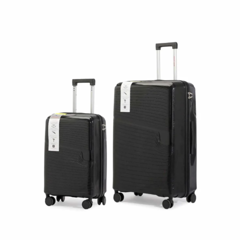 American Luggage Set Of 2 Luggage 28inch(71CM) & 20inch(50CM) - Black 