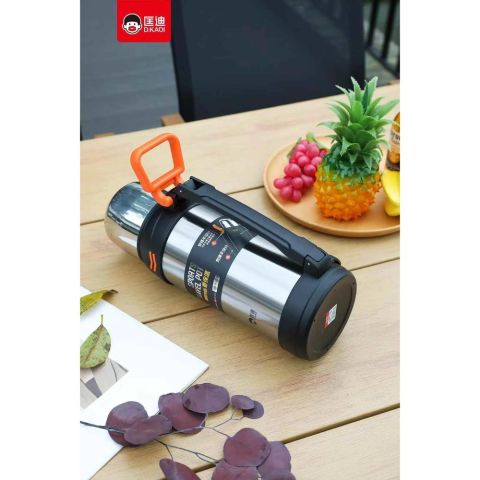 D.kadi KD9113-2500S Vacuum Bottle - Silver