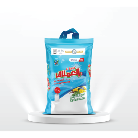 Al Emlaq Powder Detergent Semi Automatic 25 Kg - Spring Breeze - Bag