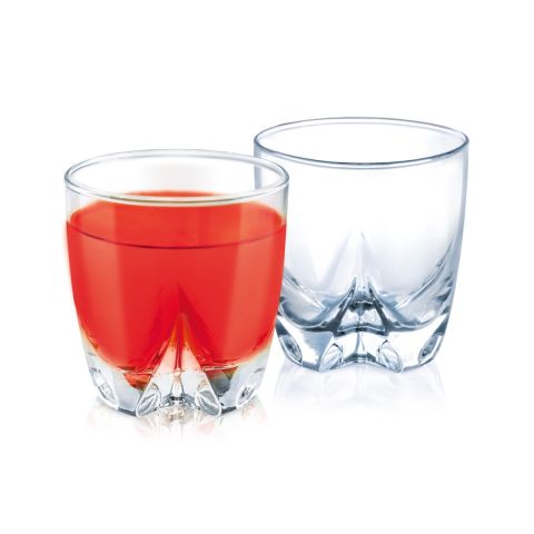 LUMINARC LISBONNE SHORT GLASS TUMBLER 300 ML 6PC