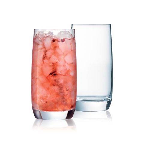 LUMINARC VIGNE TALL GLASS TUMBLER 330 ML 6PC