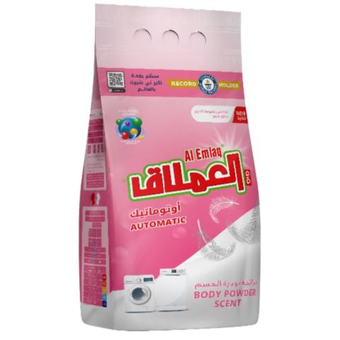Al Emlaq Laundry Powder Automatic 3 kg - Powder Scent - Bag