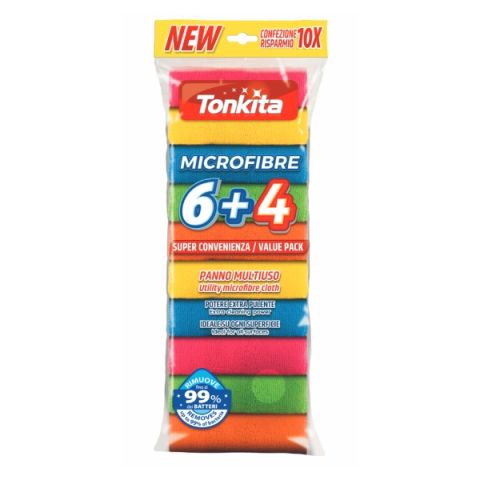 Tonkita Microfibre Cloth 30 x 30 cm - 10 Pcs 