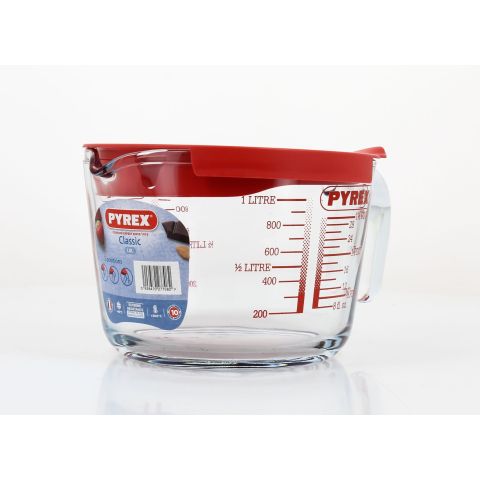 وعاء للقياس مع غطاء 1 لتر من بيركس