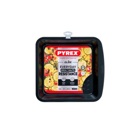 Pyrex Square Roaster 24 cm – 2.1L
