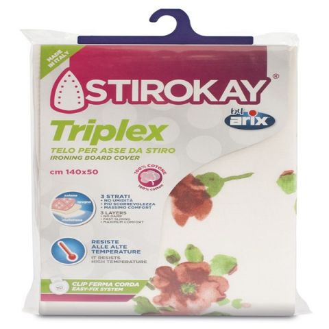 Arix Triplex Iron Board Cover Cotton+Foam+Felt 140x50 cm