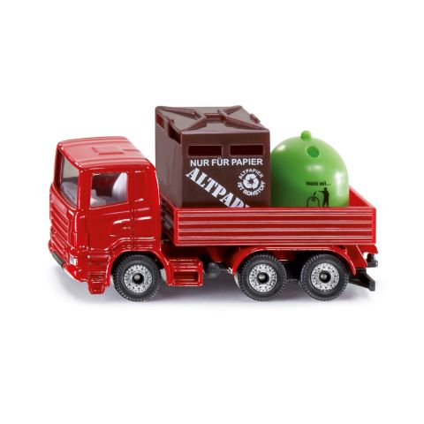 SIKU DIE CAST RECYCLING-TRANSPORTER 