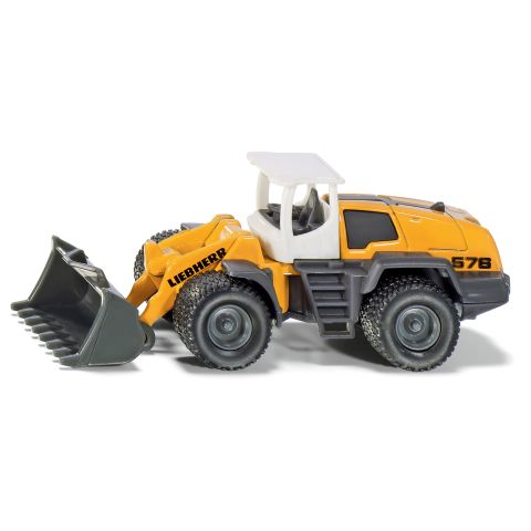 SIKU DIE CAST LIEBHERR FOUR WHEEL LOADER 