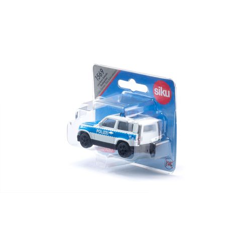 LAND SIKU DIE CAST ROVER DEFENDER GERMAN FEDERAL POLICE