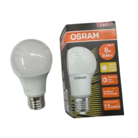 OSRAM LED VALUE A60 8W E27 2700 K WARM WHITE
