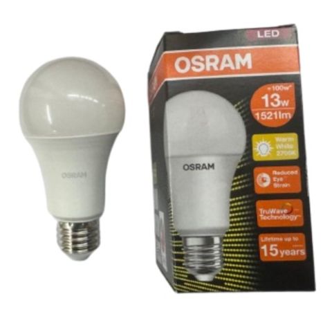 OSRAM LED VALUE A100 13W E27 2700 K WARM WHITE FROSTED