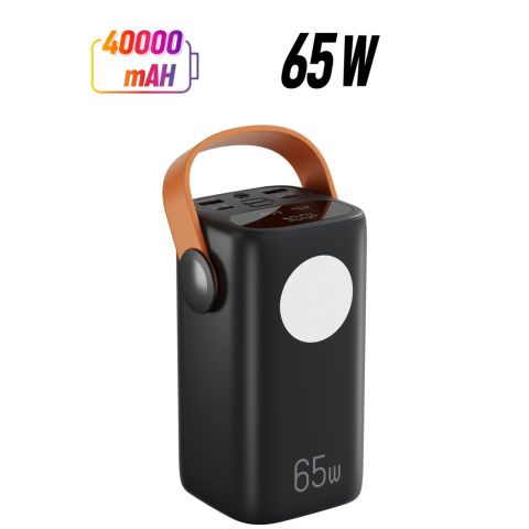بطارية إحتياطية Green Lion Hyper Core 40 بسعة 40000 مللي أمبير مع شحن سريع PD بقوة 65 واط