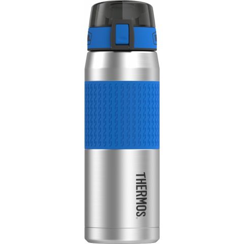 Thermos Stainless Steel Vacuum Insulated Hydration Bottle 710ml Royal Blue cold for up to 22 hours.