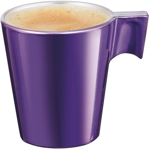 Luminarc Flashy Espresso Cup Purple 80 ml