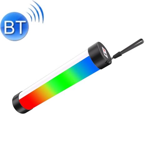 1500mAh Magnetic RGB LED Light Tube Bluetooth Speaker with 360° Surround Sound