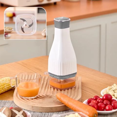 Electric Mini Food Chopper & Meat Grinder with Stainless Steel Blade 250W