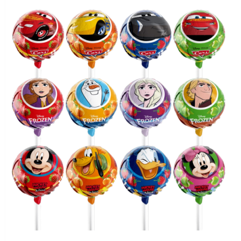 CANDY PLANETS LOLLIPOPS 10G DISPLAY