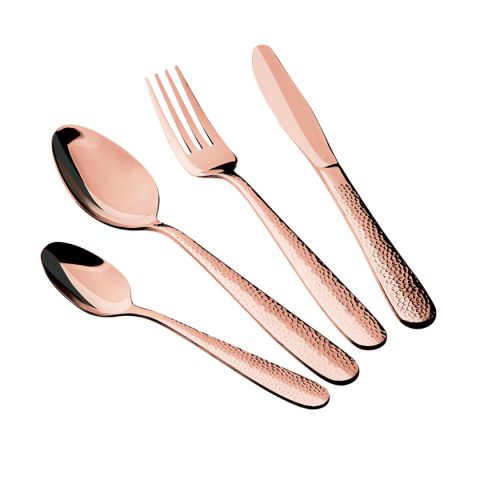 Berlinger Haus Stainless Steel Cutlery Set 24 Pcs Rose Gold - Open Box