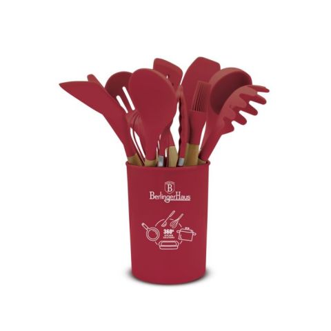 بيرلينجرهاوس مجموعة أدوات الطبخ من السيليكون 12 قطعة 