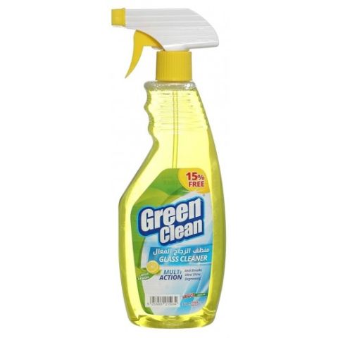AL Emlaq Green Clean Glass Cleaner - 600 ml - Lemon 