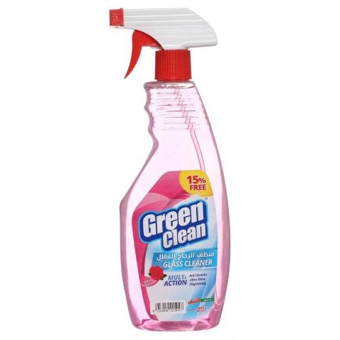 AL Emlaq Green Clean Glass Cleaner - 600 ml - Rose