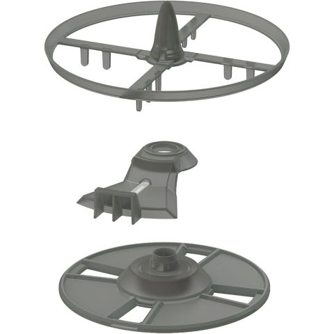 Baby Brezza Formula Pro Advanced Replacement Funnel and Cover – Essential Spare Part, Grey