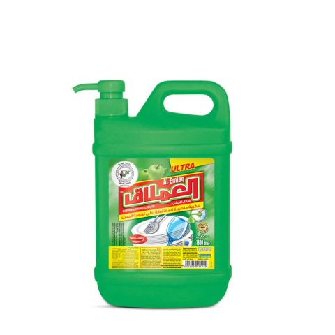 Al Emlaq Ultra Dishwashing Liquid 1800 Ml - Apple