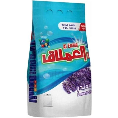 Al Emlaq Powder Detergent Semi Automatic 5 Kg - Lavender - Bag