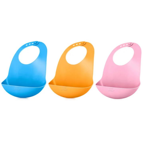 Avent Feeding Bib with Crumb Catcher 1 PCS