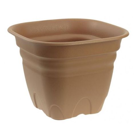 Tontarelli "Tullipan" Square Pot 20cm with Hole