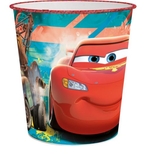 STOR CARS DUSTBIN 25.5X 24X 24 CM