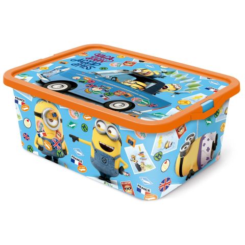 STOR MINIONS CLICK CLOTH STORAGE 13 LTR