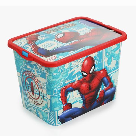STOR SPIDERMAN CLICK CLOTH STORAGE 23 LTR
