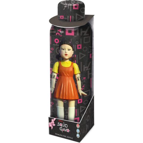 Stor Squid Game Insulated Stainless Steel Drink Bottle 515 Ml