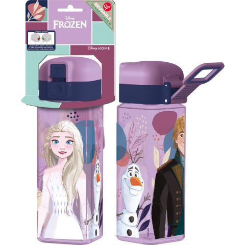 Stor Safety Lock Square Bottle Frozen Ii 550 Ml 