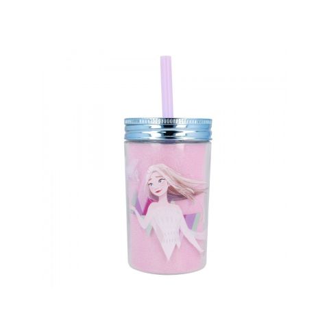 STOR Double Walled Straw Frozen II Tumbler 370ml 