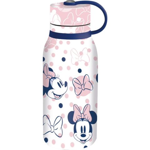 STOR MINNIE INSULATED STAINLESS STEEL DRINK BOTTLE 330 ML