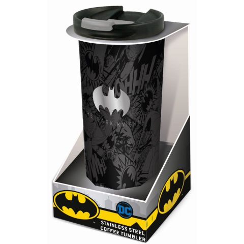 STOR BATMAN INSULATED STAINLESS STEEL DRINK TUMBLER 425 ML