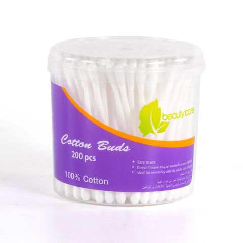 Beauty Care Cotton Ear Buds 3 x 200 Pieces 