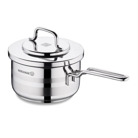 KORKMAZ ASTRA 2 SAUCEPAN W/LID 16X9 CM / 1.8 LT.