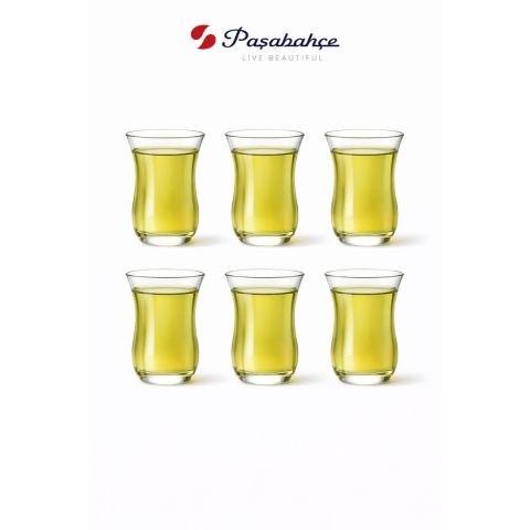 PASABAHCE TEA GLASS KANDILLI 6 PCS SET 90 ML