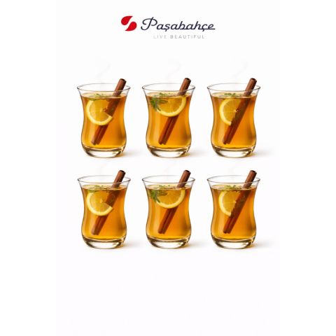 PASABAHCE TEA GLASS KANDILLI 12 PCS SET 90 ML