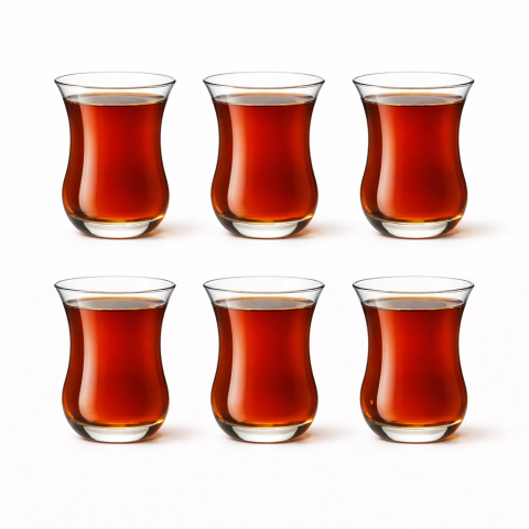 PASABAHCE TEA GLASS INCEBELLI 6 PCS SET 125 ML