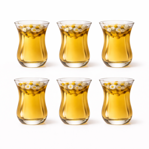 باشا بهجة طقم كاسات شاي 160 مل 6 قطع