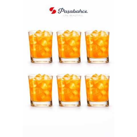 PASABAHCE CARRE TUMBLER 310 ML 6 PCS SET
