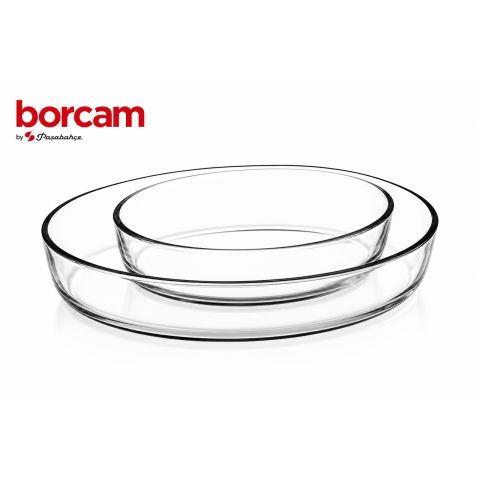 Borcam 2-Piece Oval Set 1700 ml + 2650 ml