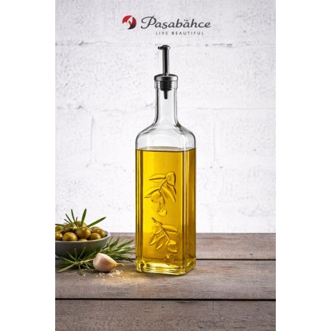 PASABAHCE HOMEMADE OIL & VINEGAR BOTTLE 500 ML 1 PC SET